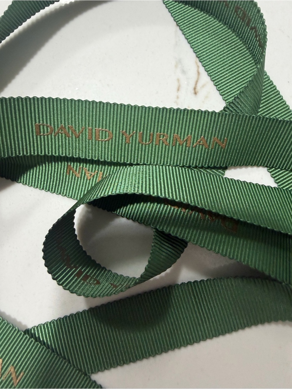 DAVID YURMAN RIBBON. 6FT